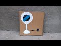 Air-powered fan. Free Energy Fan Device 100% Real.How to make free energy fan at home.Cardboard fan