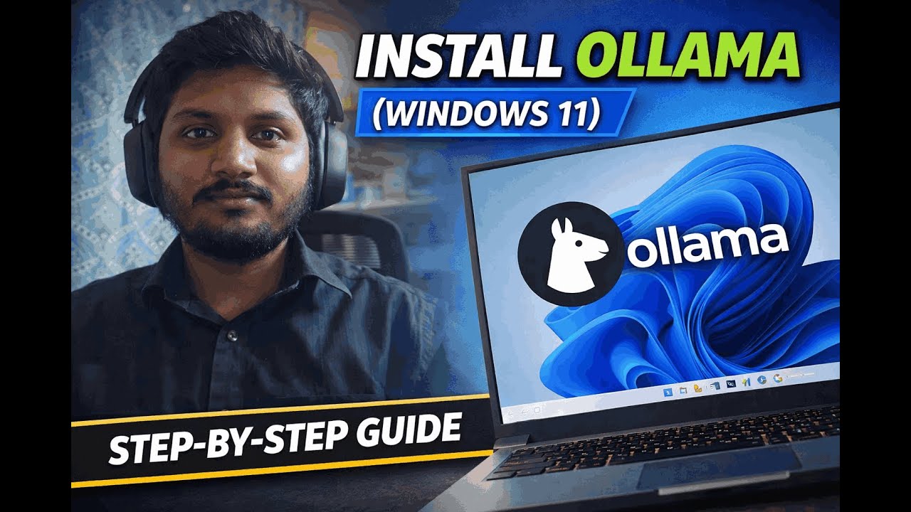 ✅ Ollama Tutorial #1 – How to Install Ollama on Windows 11 (Step-by-Step Guide)