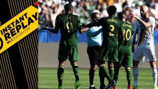 Van Damme’s red, Seattle’s disallowed goal and DOGSO in SJ | Instant Replay