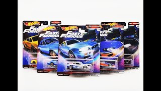 Uncarding Hot Wheels Fast Imports Set