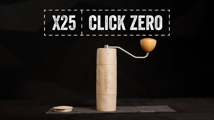 Comandante X25 Trailmaster - Grind Setting Explained: Click Zero and Dialling In