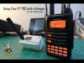 Programming and using a Yaesu  FT70D with a Hotspot