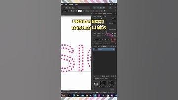 NEW BALANCED DASHED LINES IN AFFINITY DESIGNER 2.1 UPDATE!