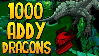Runescape - Loot From 1000 Adamant Dragons