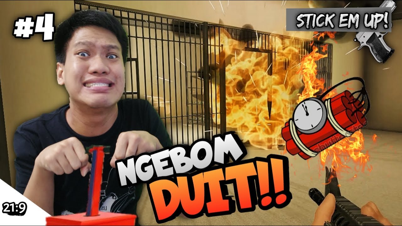 BANK KOTA TERNYATA DUITNYA LEBIH BUANYAKKK WKWK!!!! Stick Em Up Part 4 [SUB INDO] ~Auto Sultan!