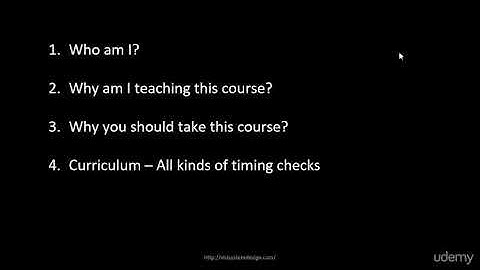 VSD - Static Timing Analysis - I : Introduction