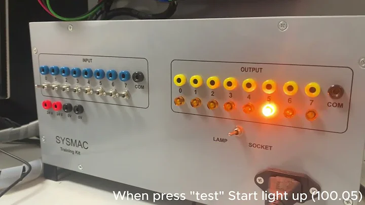 Stamping Machine Automation with Node-RED, MQTT & Omron Sysmac PLC