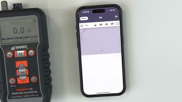 Moisture Test for Flooring - Documenting Data with the Tramex Meters App