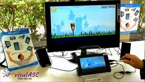 vitalASC A10 Capacitive Tablet Center-ST0716 Cortex A8 1.2GHz Android 2.3 HDMI Dual View Feature