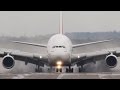 Düsseldorf Airport Timelapse - Airbus A380, 2 Boeing 787, Airbus A340, Boeing 777 ...