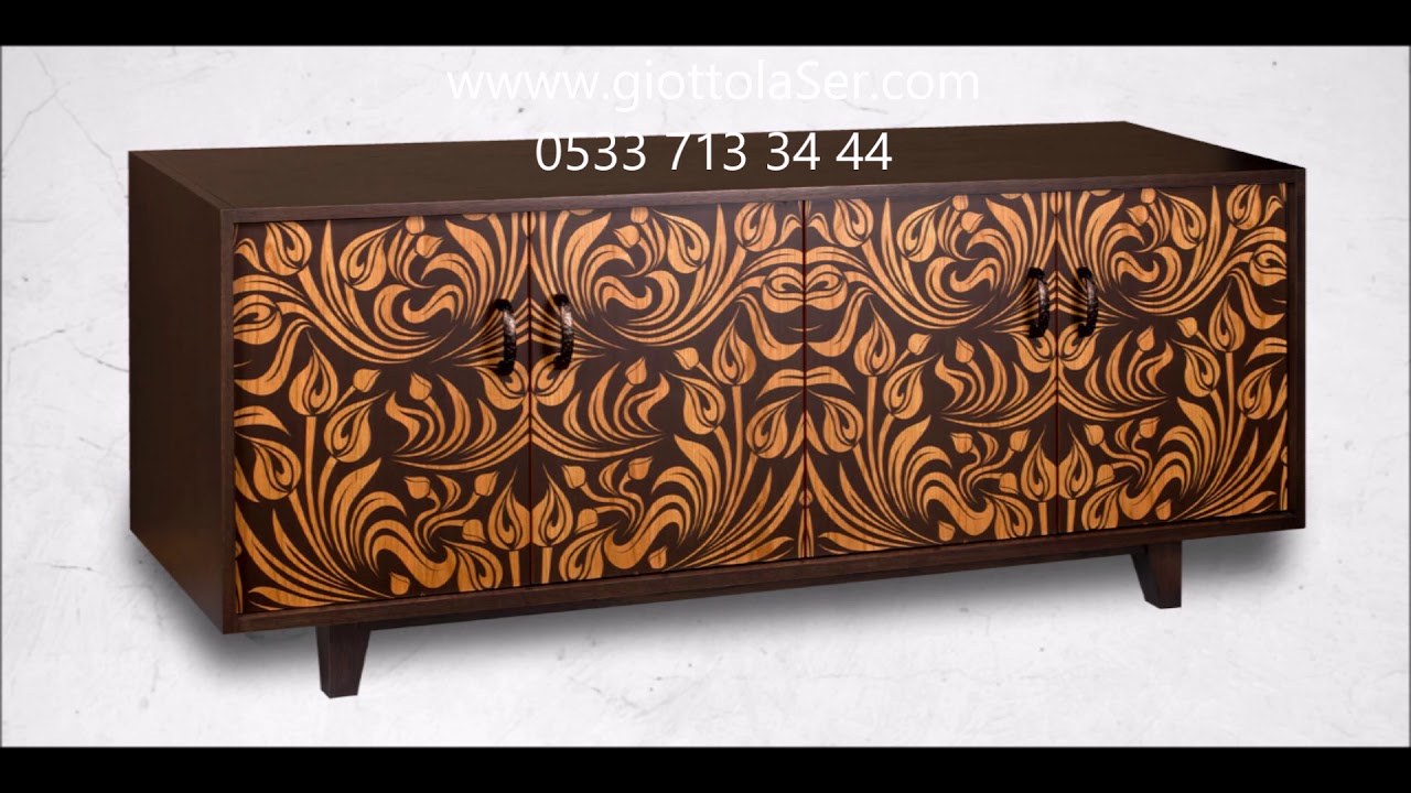 Modüler Mobilya Sehba Masa Lazer İşleme Desen Modelleri YouTube