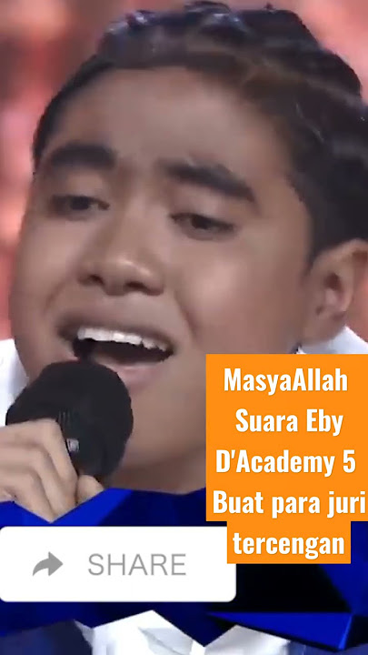 MasyaAllah suara Eby (Bima) D' Academy 5 buat para juri tercengang dan merinding #shorts #dacademy5