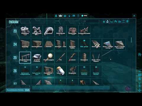 Get All Engrams Points| Få poäng till alla Engrams|Ark survival evolved Svenska