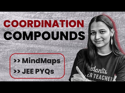 Coordination Compounds - JEE Mains PYQs + Mind Maps | JEE 2025 | Shilpi Mam