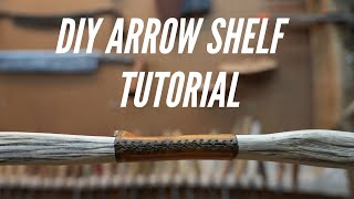 Arrow Shelf Tutorial | How to add a cork arrow rest to your bow