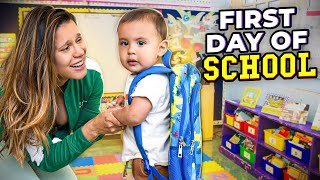 color planes Oportuno Baby Milan's FIRST DAY of SCHOOL! (ONLY 10 MONTHS OLD) | The Royalty Family  - YouTube