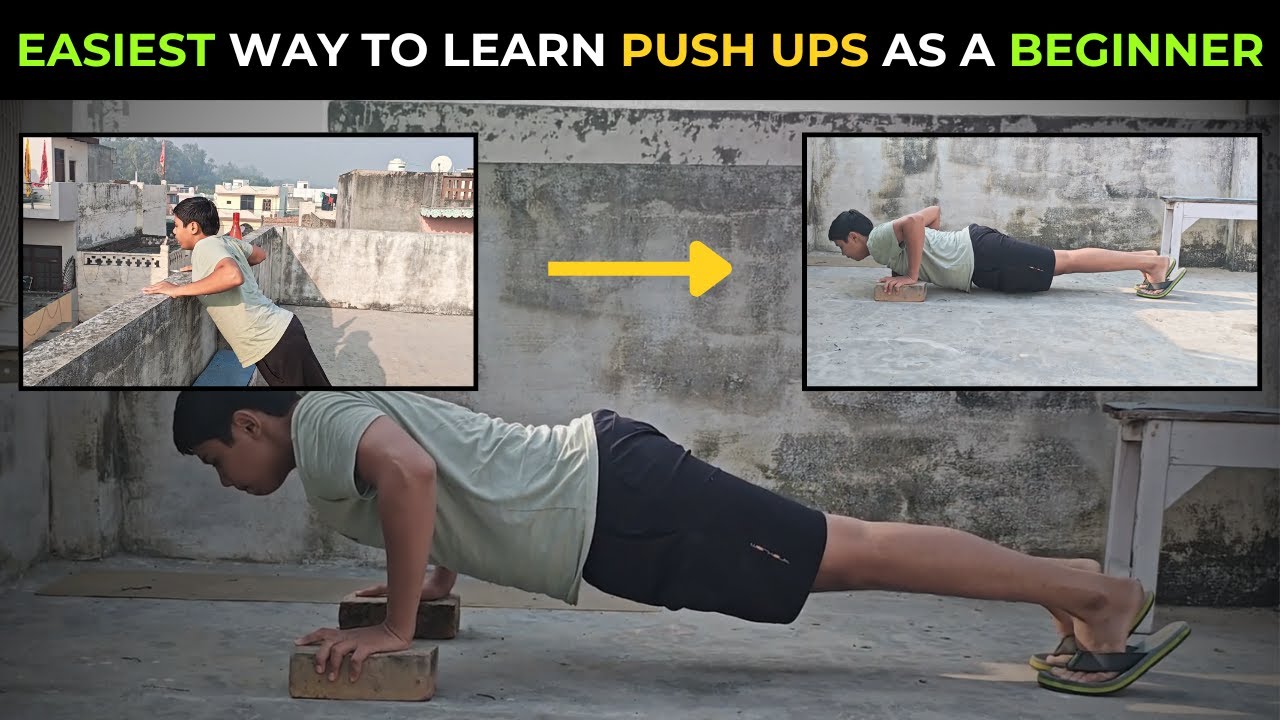 Best Way To Do Push Ups For Beginners | Mind Muscle Duo - YouTube