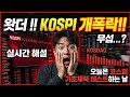 루틴만들기3(금융지표 해석.feat 검은 월요일)