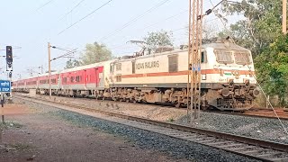 LATE RUNNING TRAIN SKIPPING BHILAI D CABIN RAILWAY STATION 🚉