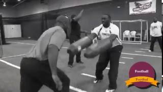 Double Hand Block on the Move