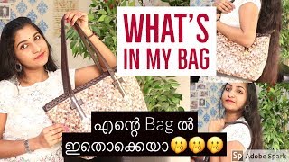 What's In My Bag ???| Malayalam | 3 Things In My Bag I Can't Live Without | Requested Video