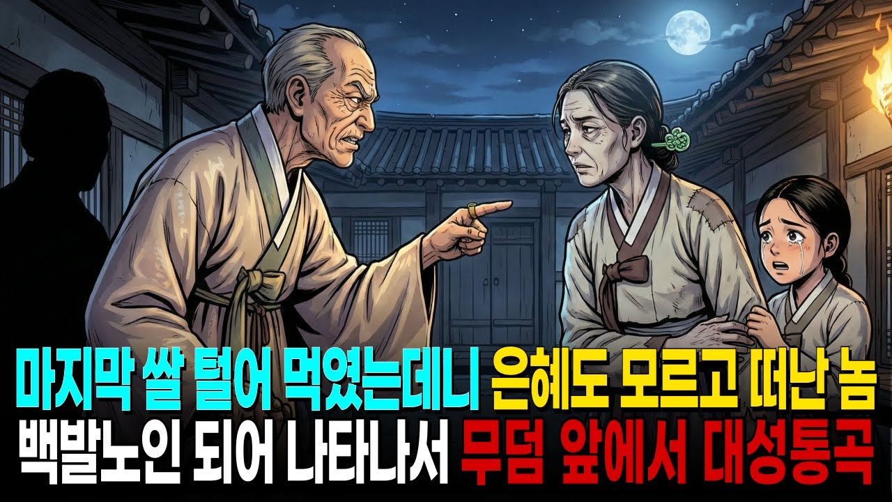 눈보라 치던 밤, 주막집 여인이 살린 사또의 삼십 년 뒤 보은