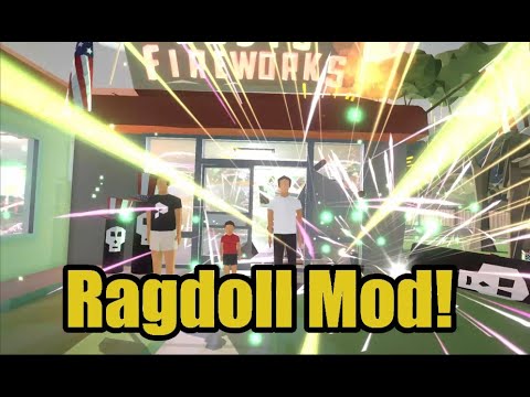 Ragdoll Mod! Fireworks Mania Let's Play! - YouTube