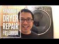 Easy DIY Dryer Repair with F01 Error (Kenmore)