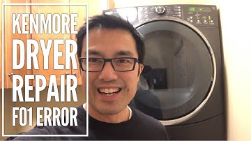 Easy DIY Dryer Repair with F01 Error (Kenmore)