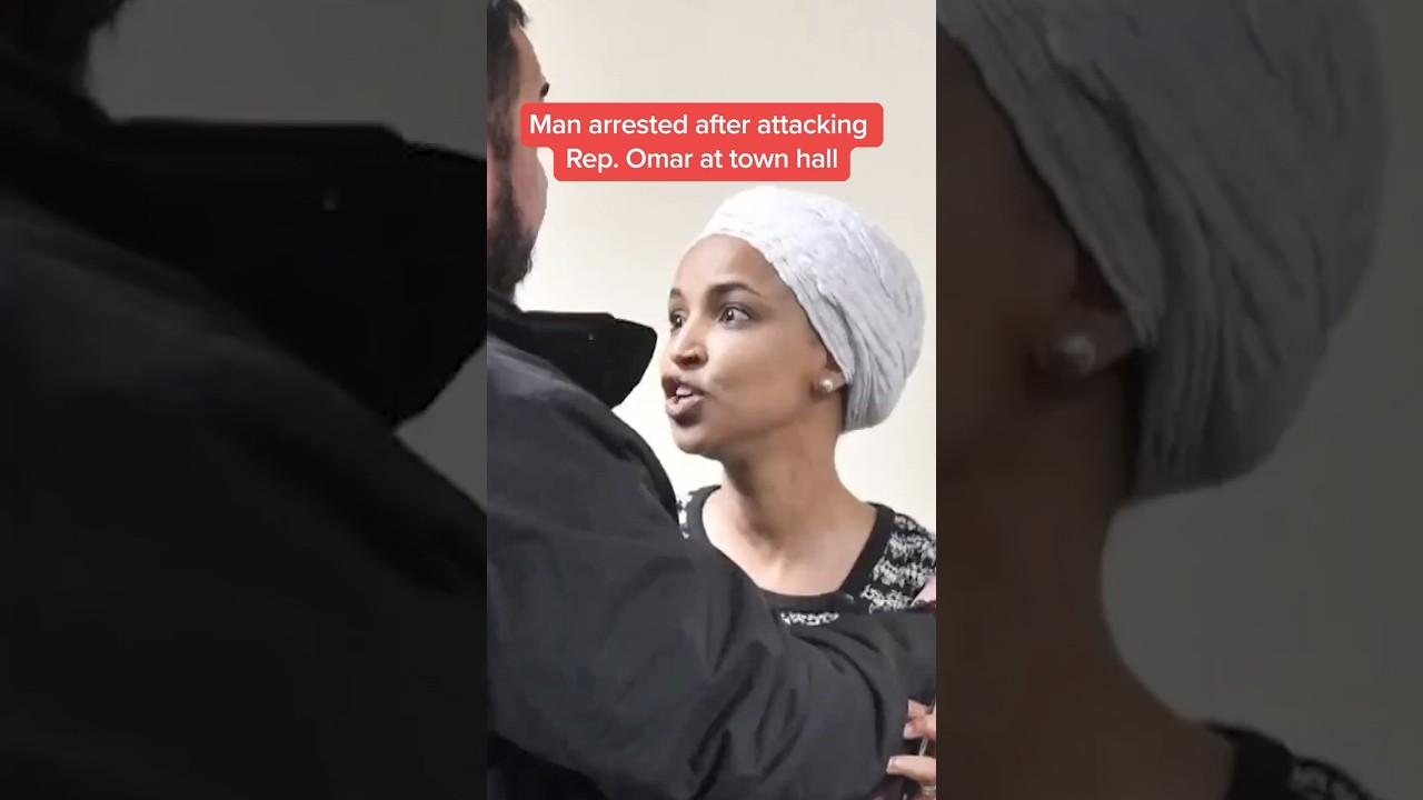 Man arrested after attacking Rep. Omar at town hall