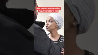 Man arrested after attacking Rep. Omar at town hall
