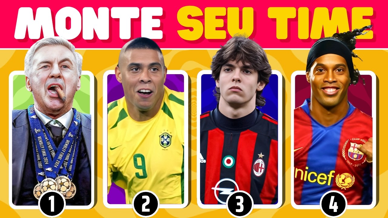 Monte Seu Time LENDÁRIO em Apenas 5 Minutos!