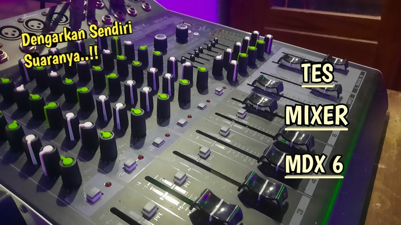PRE AMPNYA BAGUSS....!!! Mixer Ashley Mdx 6 