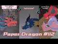 Dragon puppet crafts  paper dragon tiktok compilation 112