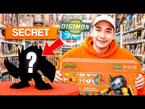 Compré TODA la caja de las nuevas figuras de DIGIMON… hay una SECRETA