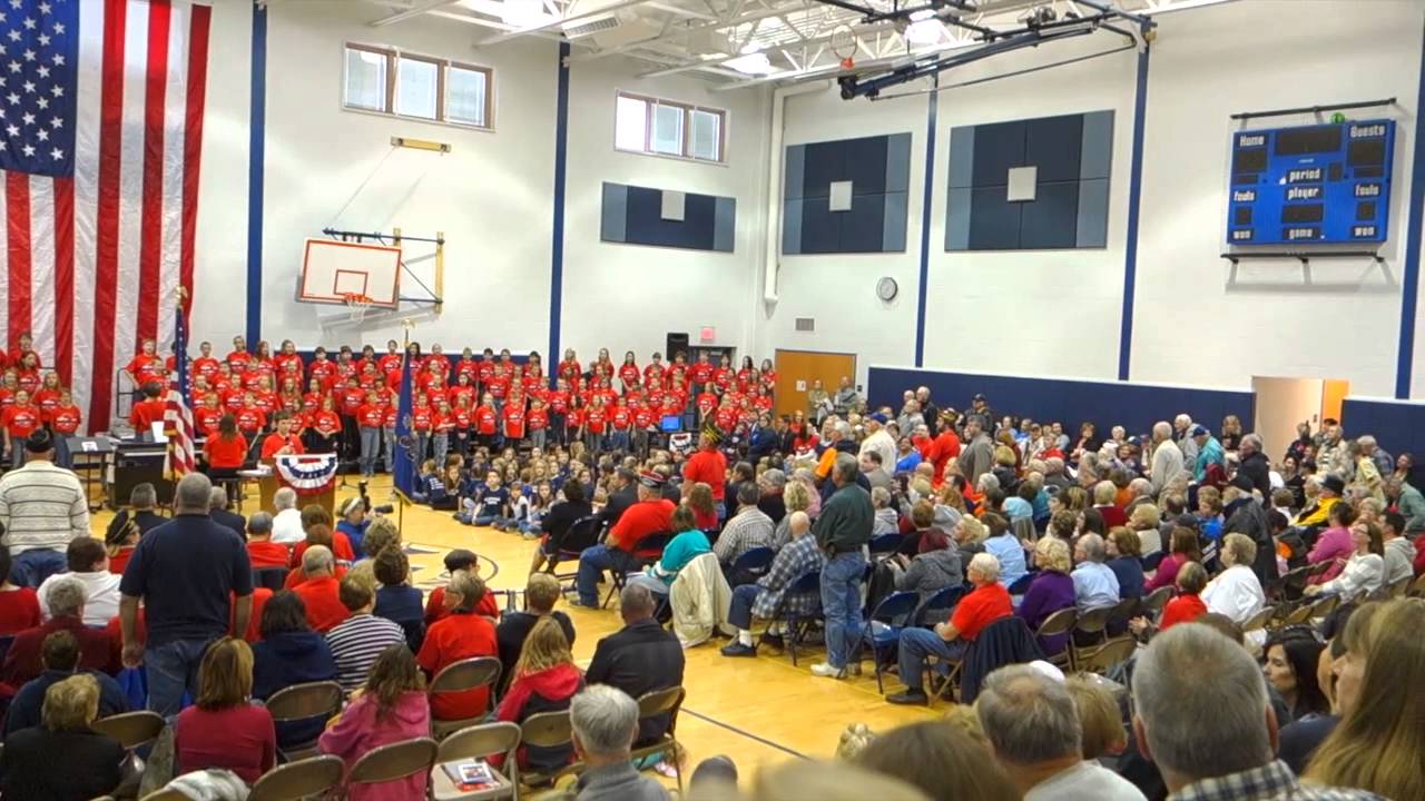 Mercer Elementary Veterans Day 2014 YouTube