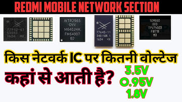 WTR Voltage & PFO Voltage | Redmi mobile network section | SDR 660 Voltage