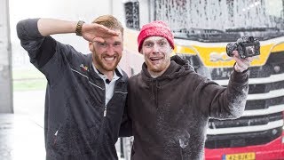 Dikke vette… topdag op de SCANIA met ENZO KNOL als bijrijder!