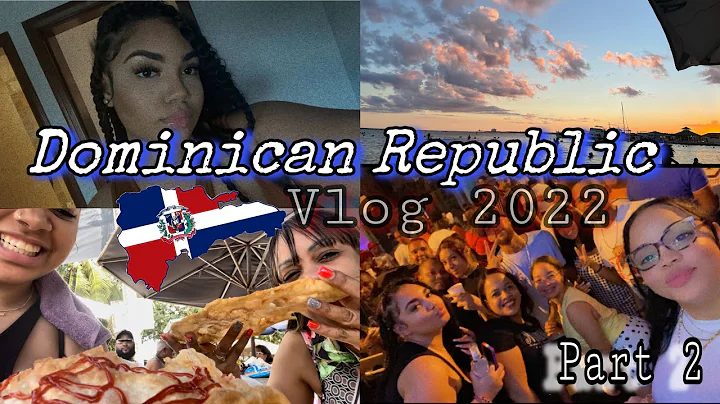 Dominican Republic Vlog Pt2 || teteo, food, beache...