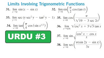 How to find continuity of trigonometric functions || Exercise 2.5 Thomas Calculus || Urdu Hindi