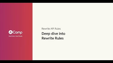 Deep dive into Rewrite Rules