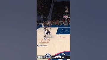 James Harden Between the leg Stepback🔥🔥#nba2k25 #shorts