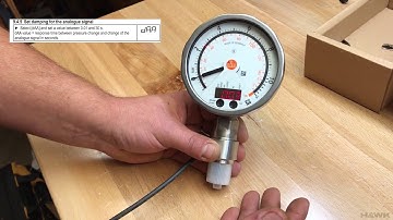 IFM PG Series Analog Gauge Setup Tutorial