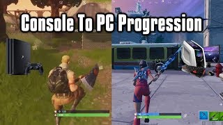 Console To PC Progression In Fortnite - Tips and T...