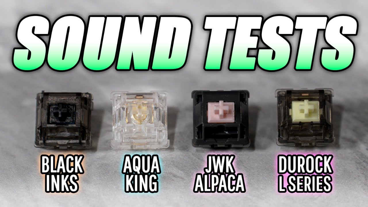 4 Top Tier LINEAR Switches! (Water King V3, Black Inks, Alpaca