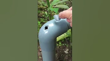 Quick Fix Pin Hole Leak on a Water Pipe #howto #lifehacks #diy #plumbing #shorts #tutorial