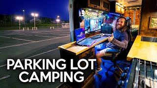 Luxury Stealth Camping & Gaming in Parking Lot screenshot 3