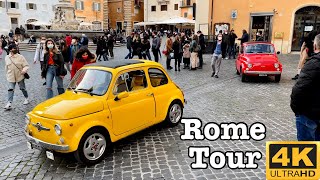 Rome Italy 2021 - Walking Tour 4k 60fps
