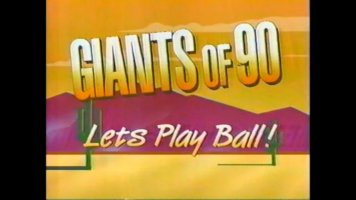 1990 MLB Preview:  Giants of '90: Let's Play Ball,...