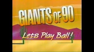 1990 MLB Preview:  Giants of &#39;90: Let&#39;s Play Ball, from KTVU, Spring 1990